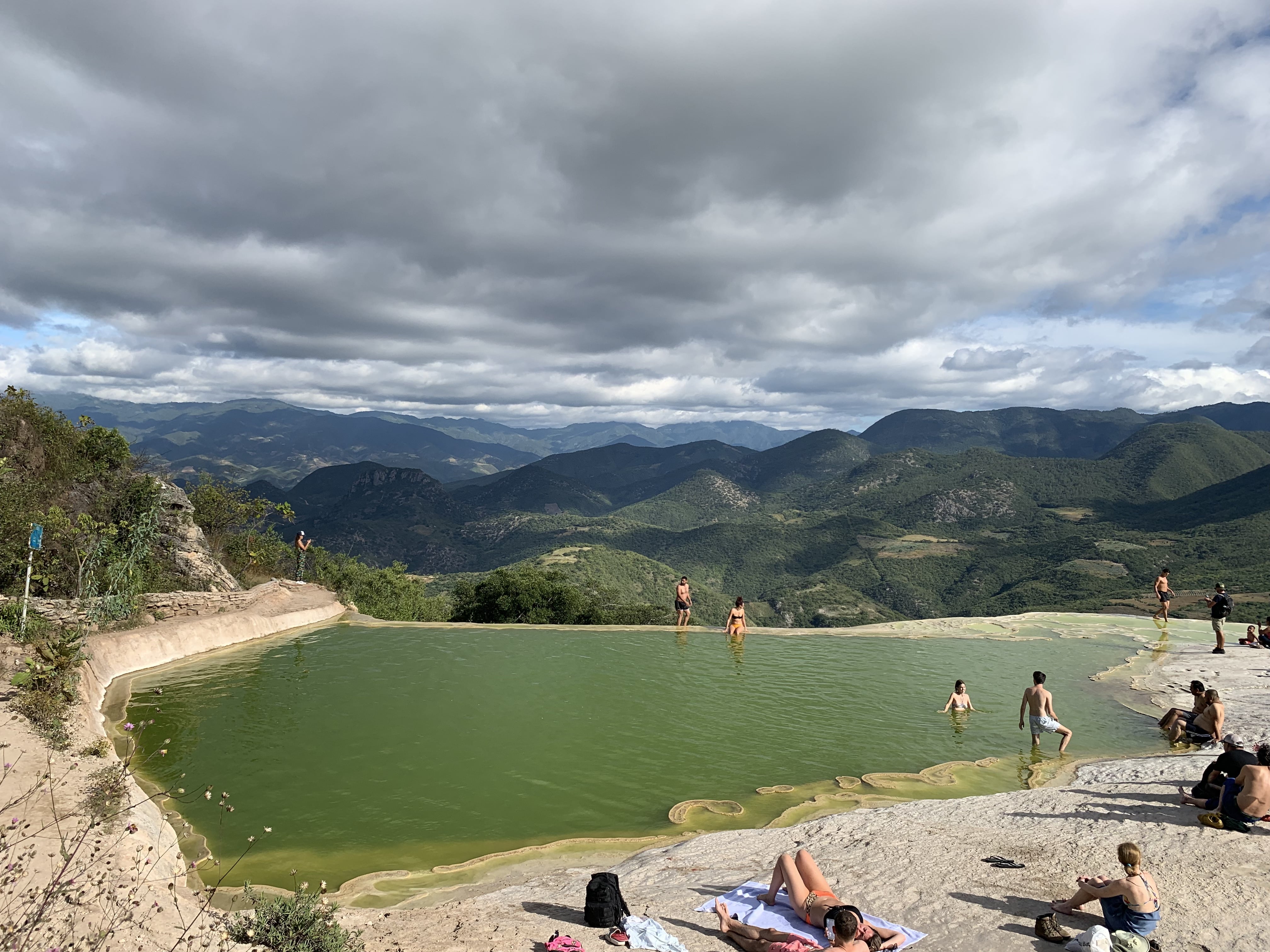 Hierve el Agua View